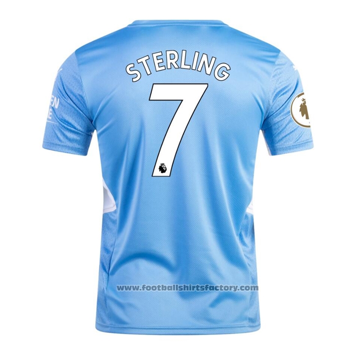 Manchester City Player Sterling Home Shirt 2021-2022